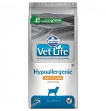 FARMINA Vet Life Hypoallergenic Canine Fish&Potato - dry dog food - 12 kg