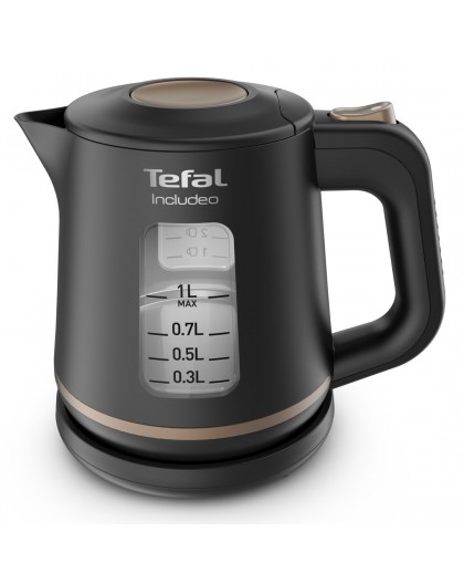 Tefal Includeo KI5338 electric kettle 1 L 2400 W Black