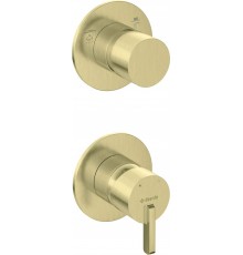 Concealed shower mixer with shower switch