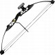 Poe Lang Ek NEW PROTEX 29’ 55 LBS pulley bow (CO-047B-5529) Black