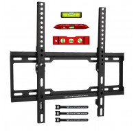 Maclean TV MC-412 Wall Mount Bracket 32"-70" VESA 400x400 45kg Tilting Universal Adjustable Spirit Level Mounting Accessories