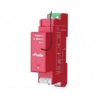 Shelly Qubino Wave PRO 1PM electrical relay Red