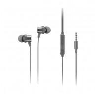 Lenovo 110 in-ear headphones with microphone, GXD1J77354, Grey