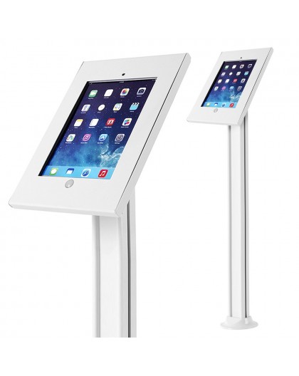Maclean Tablet Advertising Stand, Floor Lock, iPad 2/3/4/Air/Air2, MC-678
