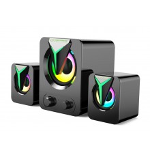 Esperanza EGS107 Speakers 2.1 USB LED 5 W Black