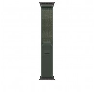 Apple 49mm Green Trail Loop - S/M - Black Titanium Finish