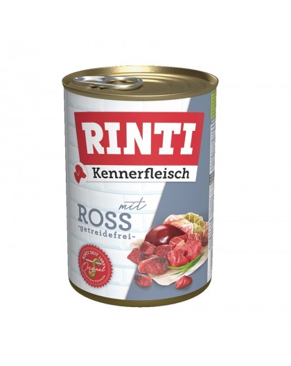 RINTI Kennerfleisch Horse - wet dog food - 400g