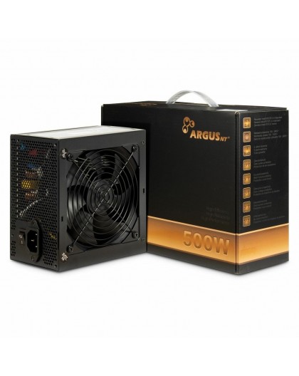 Inter-Tech ArgusNT BPS-500 power supply unit 500 W 20+4 pin ATX ATX Black