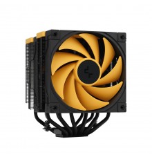 DeepCool AK620 Zero Dark Zoria Processor Air cooler 12 cm Black, Yellow 1 pc(s)