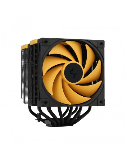 DeepCool AK620 Zero Dark Zoria Processor Air cooler 12 cm Black, Yellow 1 pc(s)