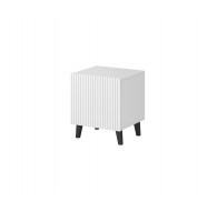 PAFOS bedside table 2 pcs. 45x40x51 cm white matt