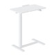 Maclean mobile desk/laptop stand, white, height adjustment 76-109cm, max. 30kg , MC-120 W