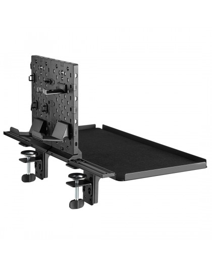 Desk extension shelf/extension with hanger NanoRS, 20kg, RS174