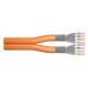 Digitus CAT 7 S/FTP data cable - installation cable, 100 m, duplex, Dca-s2, d1, a1