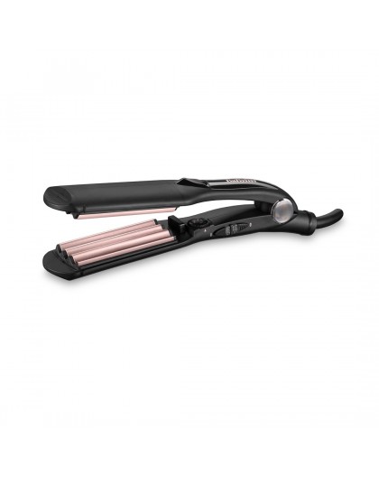 BaByliss The Crimper Texturizing iron Warm Black, Pink 70.9" (1.8 m)