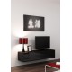 Cama TV stand VIGO 140 30/140/40 black/black gloss