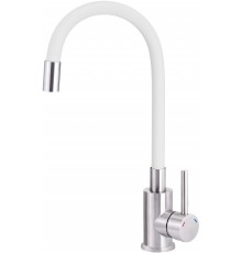 Kitchen faucet with flexible spout