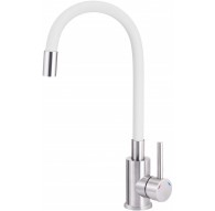 Kitchen faucet with flexible spout