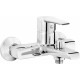 Wall-mounted bathtub mixer