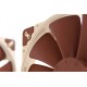 Noctua NF-A20 Computer case Fan 20 cm Beige, Brown