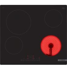 Bosch Serie 6 PKE611FP2E hob Black Built-in 60 cm Ceramic 4 zone(s)