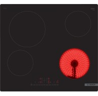 Bosch Serie 6 PKE611FP2E hob Black Built-in 60 cm Ceramic 4 zone(s)