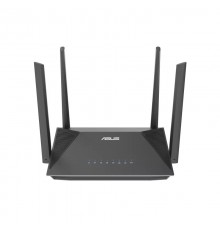 ASUS RT-AX52 AX1800 AiMesh wireless router Gigabit Ethernet Dual-band (2.4 GHz / 5 GHz) Black