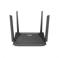 ASUS RT-AX52 AX1800 AiMesh wireless router Gigabit Ethernet Dual-band (2.4 GHz / 5 GHz) Black