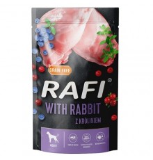DOLINA NOTECI Rafi Rabbit, blueberry, cranberry - wet dog food - 500g