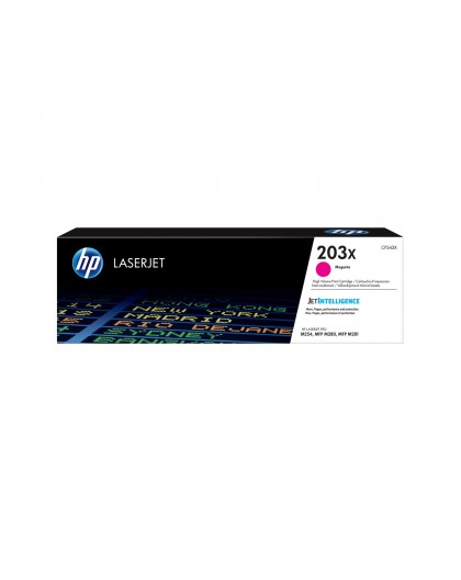 HP 203X High Yield Magenta Original LaserJet Toner Cartridge
