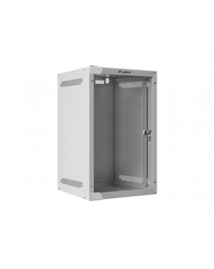 Lanberg wall-mount cabinet 10" 9U (280x310, gray)