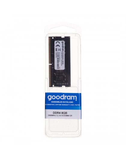 Goodram GR2666D464L19S/8G memory module 8 GB DDR4 2666 MHz
