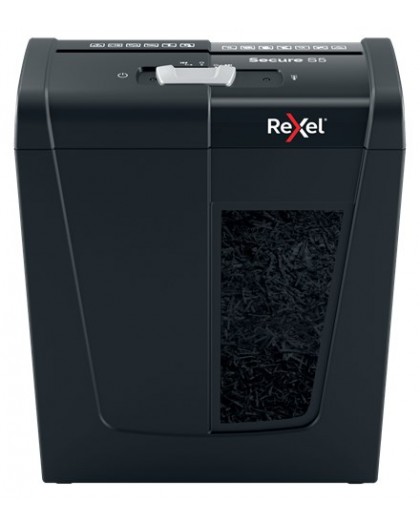 Rexel Secure S5 paper shredder Strip shredding 70 dB Black