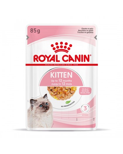 Royal Canin FHN Kitten Instinctive in sauce - wet food for kittens - 12x85g