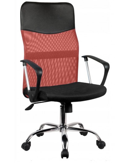 Topeshop KRZESŁO NEMO CZERWON office/computer chair Padded seat Mesh backrest