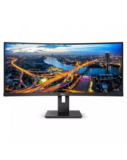 Philips | 345B1C | 34 " | VA | WQHD | 21:9 | Warranty 24 month(s) | 5 ms | 300 cd/m2 | Black | HDMI ports quantity 1 | 100 Hz