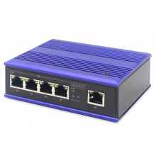 ASSMANN Electronic DN-651118 network switch Gigabit Ethernet (10/100/1000) Black, Blue