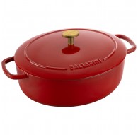 Ballarini Bellamonte Oval Cast Iron Casserole - Red, 2.2 ltr