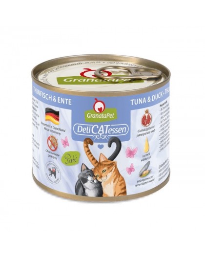 GRANATAPET DeliCATessen Tuna and duck - wet cat food - 200g