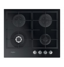 Whirlpool AKTL 629/NB1 hob Black Built-in 59 cm Gas 4 zone(s)