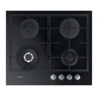 Whirlpool AKTL 629/NB1 hob Black Built-in 59 cm Gas 4 zone(s)