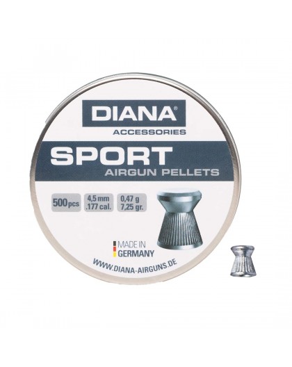 Shotgun shells 4.5 mm Diana Sport 500 pcs.
