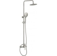 3-function shower head - with mixer tap