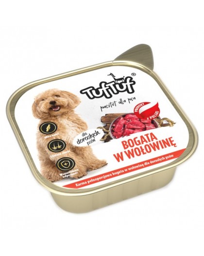 TUF TUF Alupak Beef Pate - wet dog food - 300g