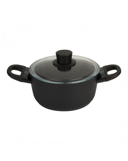 BALLARINI 75002-921-0 saucepan Round Black