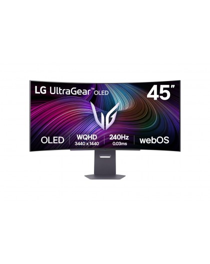 LG 45GX90SA-B computer monitor 114.3 cm (45") 3440 x 1440 pixels Wide Quad HD OLED Black