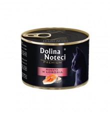 Dolina Noteci Premium rich in salmon - wet cat food - 185g