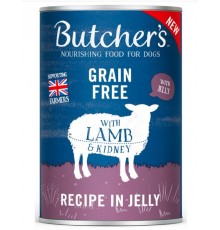 BUTCHER'S Original Recipe in Jelly lamb - wet dog food - 400g