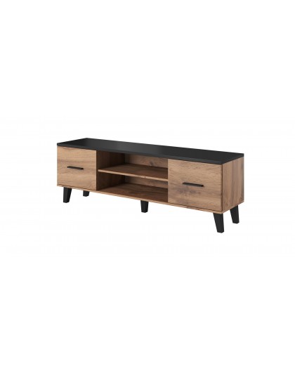 Cama TV stand LOTTA 160 2D2K wotan oak/mat black