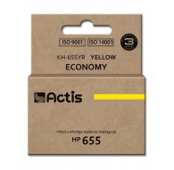 Actis KH-655YR ink (replacement for HP 655 CZ112AE Standard 12 ml yellow)